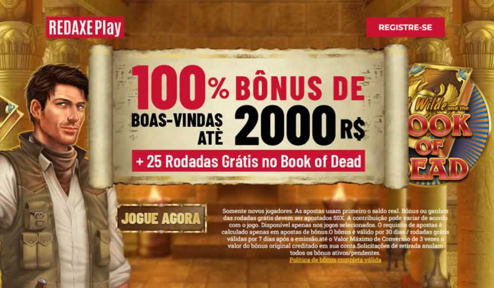 Aproveite um bônus de boas-vindas de 300% nos seus 3 primeiros depósitos, com depósito mínimo a partir de R$ 50. Este é um excelente bônus de boas-vindas, mas leia atentamente todas as informações e cumpra os termos necessários. A notificação da plataforma é clara, basta acessar a página “Promoções”.